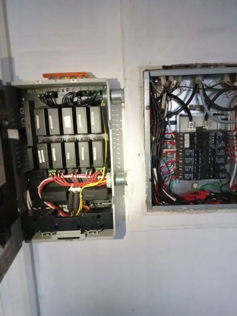Electrical panel upgrade completed for Indoor Lighting Installation in Morris